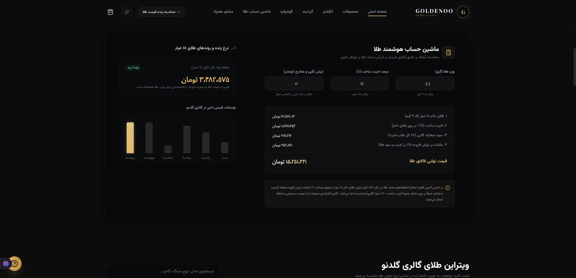 Goldenoo — Luxury Gold & Jewelry Gallery screenshot 2