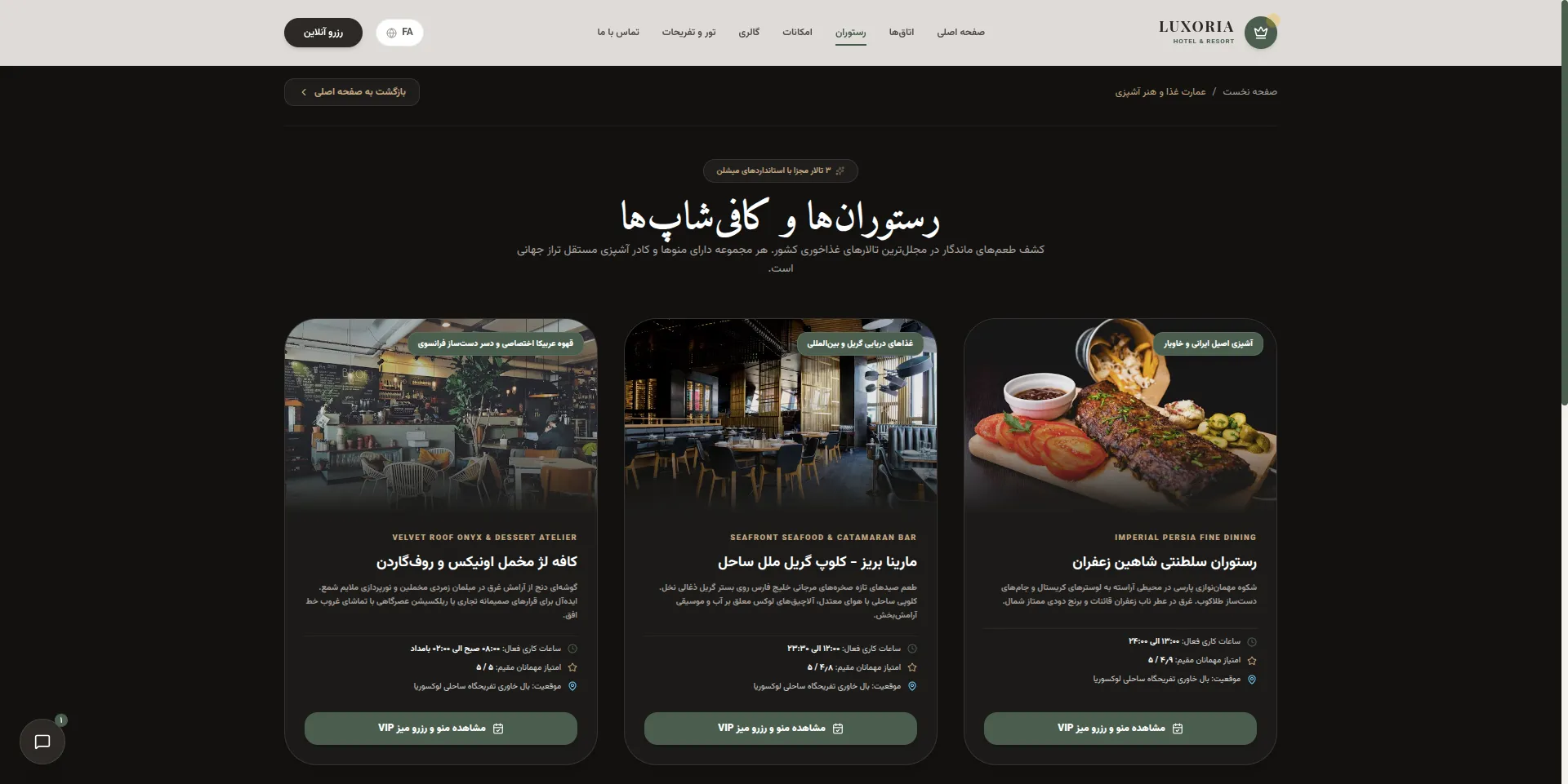 Luxoria — Luxury Hotel & Resort Portal screenshot 4