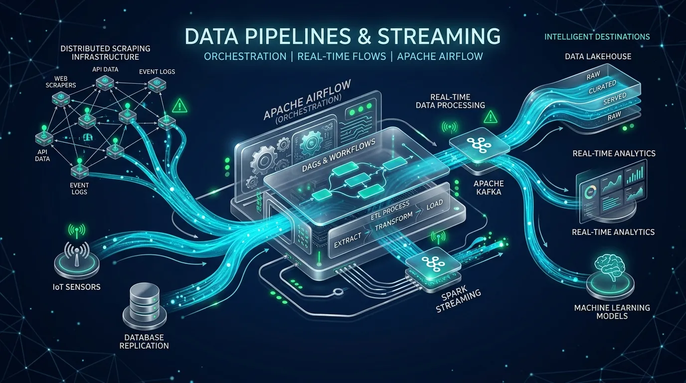 Data Pipelines & Streaming